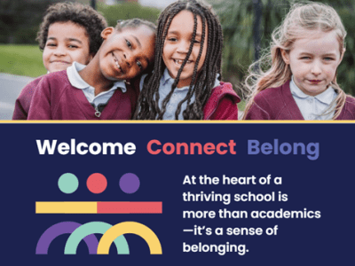 Belonging in Primary Schools: Helping every child feel at home through our new school audit tool Welcome, Connect,&nbsp;Belong